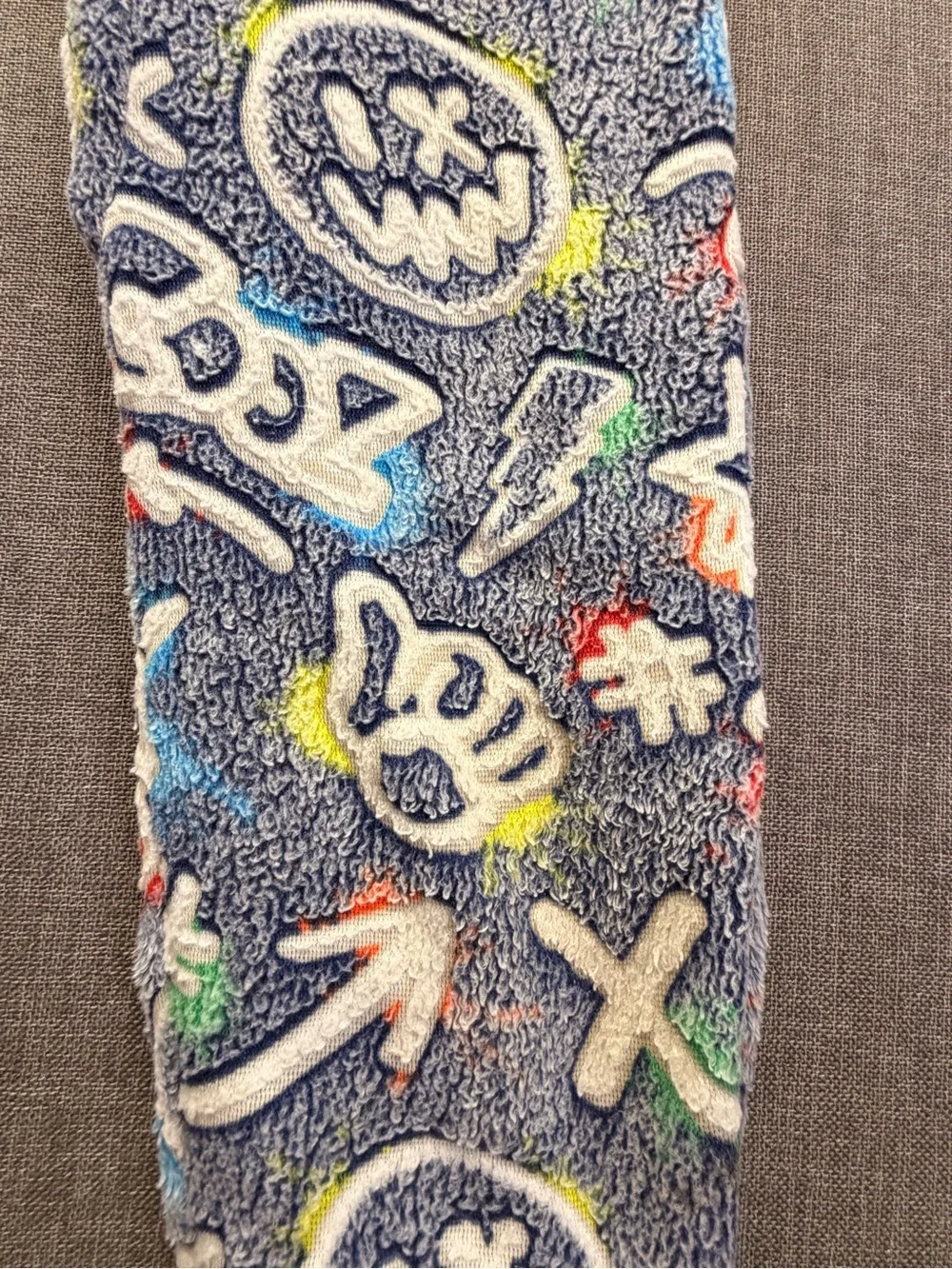 The Children's Place glow in the dark Hooded Fleece pijama One-Piece Print small